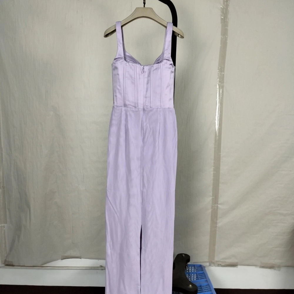 House of CB Lavender Corset Slip Dress orchid breeze small - Picture 11 of 13
